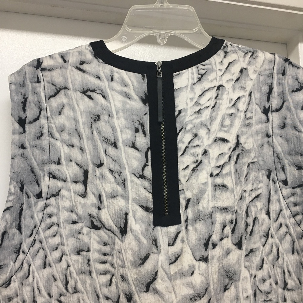 Helmut Lang Silk Annex Printed Mini Dress - Picture 13 of 15